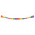 Pageant Tissue Paper Garland - 14.5' - Rainbow Colors - Pack of 12 - IMAGE 4