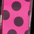 Pink and Black Polka Dotted Wired Craft Ribbon 1.5" x 27 Yards - IMAGE 1