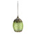 6.25" Lime Green Chic Bohemian Glass Tea Light Candle Holder Lantern - IMAGE 2