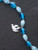 Moments In Life "Peace" Blue Beaded Bracelet - IMAGE 2