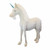 Handcrafted Soft Plush Unicorn Ride-On Stuffed Animal -  40" - White - IMAGE 2