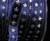 Navy Blue with Silver Wired Craft Ribbon 0.5" x 54 Yards - IMAGE 1