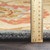 7.5' x 9.5' Octavia Caramel Brown and Denim Blue Rectangular Hand Tufted Wool Area Throw Rug - IMAGE 5