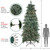 Real Touch™️ Pre-Lit Slim Washington Frasier Fir Artificial Christmas Tree -12' - Clear Lights