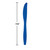 Club Pack of 600 Cobalt Blue Solid Plastic Party Knives 7.5" - IMAGE 2