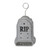 Tombstone Photo or Balloon Holder - 5.25" - Gray and Black - Pack of 6 - IMAGE 1