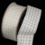 Ivory and White Plaid Wired Craft Ribbon 1.5" x 27 Yards - IMAGE 1
