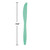 Club Pack of 288 Mint Green Contemporary Heavy-Duty Party Knives 7.5" - IMAGE 2