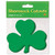 Club Pack of 24 Green Shamrock St. Patrick's Day Cutouts 5" - IMAGE 1