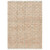 4' x 6' Yemeni Gateway Sandy Brown and Spearmint Green Area Throw Rug - IMAGE 1