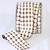 Brown and Ivory Blocks Woven Edge Craft Ribbon 1.5" x 20 Yards - IMAGE 1