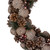 Glittered Pine Cones and Berries Artificial Christmas Wreath - 19-Inch, Unlit - IMAGE 2