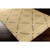 3.25' x 5.25' Geometric Beige and Ivory Hand Woven Wool Area Throw Rug - IMAGE 2