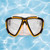 6.5" Yellow Kona Pro Mask Swimming Pool Accessory for Teen/Adults - IMAGE 3