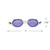 7" Purple and White Advanced Pro Goggles Swimming Pool Accessory for Adults - IMAGE 5