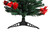 5' Pre-Lit Medium Fiber Optic Artificial Christmas Tree with Red Poinsettias - Multicolor Lights - IMAGE 4