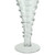 Transparent Spiral Stem Glass Trumpet Vase - 15.75" - IMAGE 2