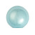 Pearl Finish Glass Christmas Ball Ornaments 4.75" (120mm) - Powder Blue - 4ct - IMAGE 2