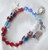 Star Spangled Banner Glass Beaded Story Bracelet - IMAGE 1