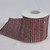 Crystal Rubies Craft Ribbon Trim with Red and Silver Setting 2.75" x 1.1 Yards - IMAGE 2