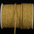 Gold Metalized Braided Cording Craft Ribbon 0.2" x 55 Yards - IMAGE 1