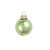 8ct Green Shiny Finish Glass Christmas Ball Ornaments 3.25" (80mm) - IMAGE 1