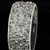 Silver Pearls Wired Craft Ribbon Garland 0.25" x 54 Yards - IMAGE 1