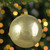 Shiny Shatterproof Christmas Ball Ornament - 4" (100mm) - Gold - IMAGE 3