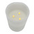 8" White Battery Operated Flameless LED Wick Flickering Pillar Candle - IMAGE 2