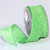 Green Silky Crinkle Wired Edge Craft Ribbon 1.5" x 44 Yards - IMAGE 1