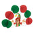 Christmas Elf Honeycomb Pop-Over Party Centerpiece - 10" - Multicolor - Pack of 12 - IMAGE 1