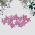 12ct Pink Bubblegum Matte Glittered Star Shatterproof Christmas Ornaments 5" - IMAGE 1