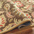 9' x 12' Brown and Ivory Contemporary Hand Tufted Floral Rectangular Wool Area Throw Rug - IMAGE 4