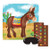 Club Pack of 12 Multicolor Festive Pin the Tail on the Donkey Children's Party Games 17" - IMAGE 1