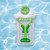 Inflatable Margarita Swimming Pool Float - 74" - Green and White - IMAGE 4