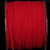 Red Faux Leather Ribbon Cord 0.25" x 440 Yards - IMAGE 1