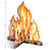 3D Campfire Party Centerpieces - 12" - Multicolor - Pack of 12