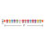 Pack of 6 Vibrantly Colored "Happy Birthday" Party Ribbon Banners 7' - IMAGE 2