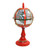 23.5" Lighted Red Musical Snowing Christmas Tree Street Lamp - IMAGE 2