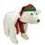 23" Pre-Lit White Glittered Polar Bear Outdoor Christmas Decoration - IMAGE 3