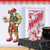 Zombie Clown Halloween Wall Panel - 68" - Multicolor - Club Pack of 12 - IMAGE 1