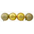 12ct Gold Shatterproof 4-Finish Christmas Ball Ornaments 4" (100mm) - IMAGE 3