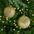Northlight 12ct Shatterproof 4-Finish Christmas Ball Tree Ornament Set 4" - Gold