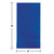 Club Pack of 600 Cobalt Blue Solid 2-Ply Disposable Dinner Napkins 8" - IMAGE 2