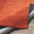 7.5' x 9.5' Solid Burnt Orange Hand Loomed Rectangular Wool Area Throw Rug - IMAGE 4