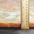 5' x 8' Floral Clay Red and Beige Hand Tufted Wool Area Throw Rug - IMAGE 5