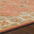 5' x 8' Floral Clay Red and Beige Hand Tufted Wool Area Throw Rug