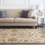 4' x 6' Taupe Brown and Gray Hand Tufted Wool Area Throw Rug - IMAGE 2