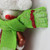 6" Red and Green Tootsie Roll Chewy Chocolate Candy Glass Christmas Ornament - IMAGE 3