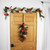 Mixed Berry, Leaves and Pomegranate Fall Harvest Garland - 6' x 10" - Green and Orange - IMAGE 2